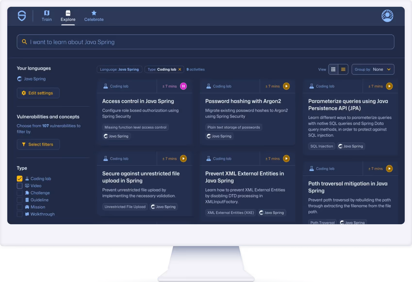 Secure Code Warrior, visão da solução